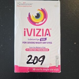 iVIZIA Lubricant Eye Gel Brand New